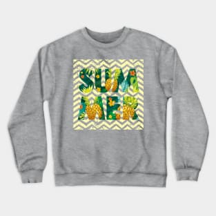 Pineapple Summer Vibes Crewneck Sweatshirt